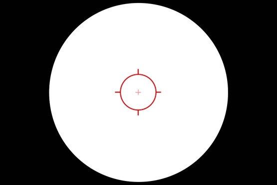 EOTech Vudu 1-6x24mm FFP Rifle Scope with SR1 MRAD reticle at 1x